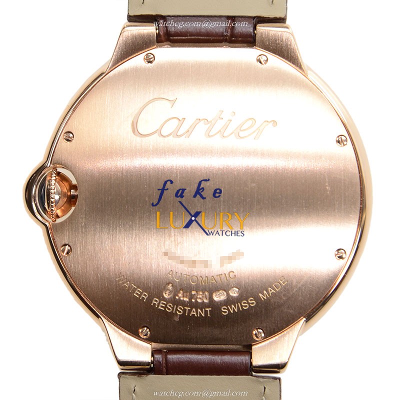 - CARTIER W6900651 BALLON BLEU AUTO 18K ROSE GOLD REPLICATION WATCH - Image 3