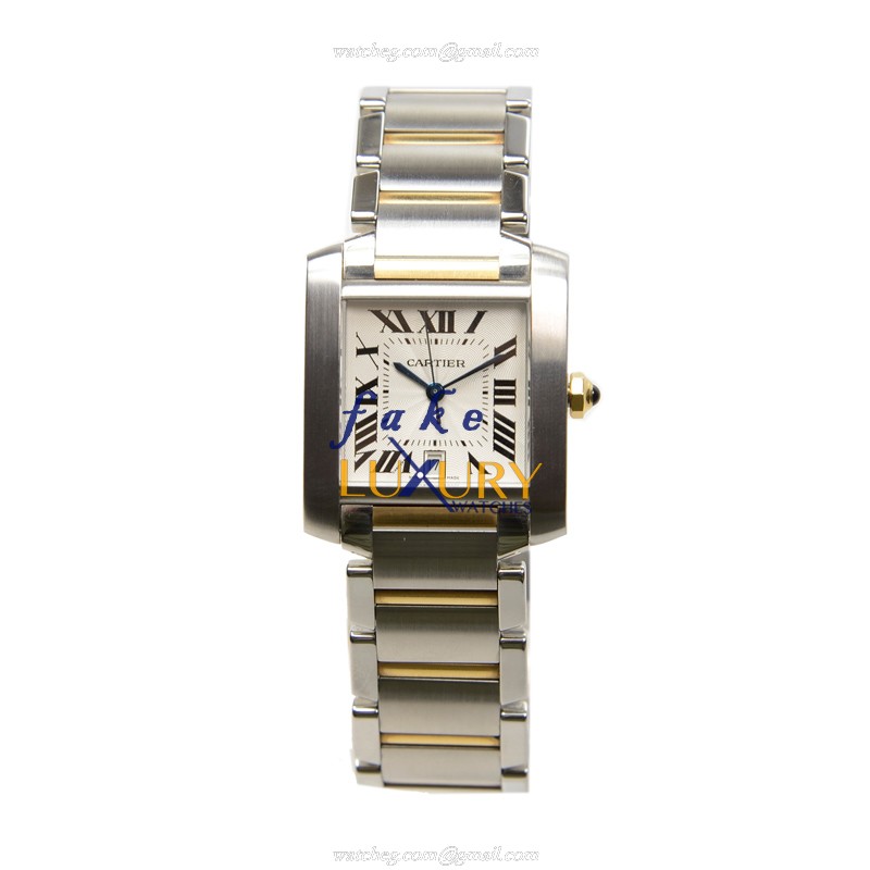 W51005Q4 - Cartier Tank Replica Watch Automatic Silver Dial Stainless Steel - Image 2