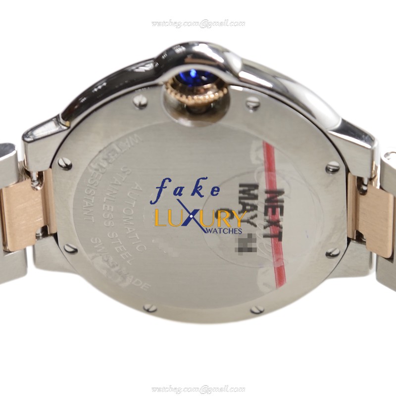 Cartier WE902044 BALLON BLEU Automatic Stainless Steel Replica Watch - Swiss Movement, Silver Dial - Image 4