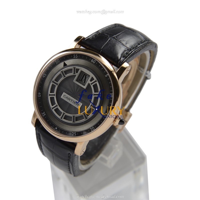 Cartier W1553751 ROTONDE DE CARTIER Manual Wind 42mm 18kt Rose Gold Replica Watch, Swiss Movement - Image 2