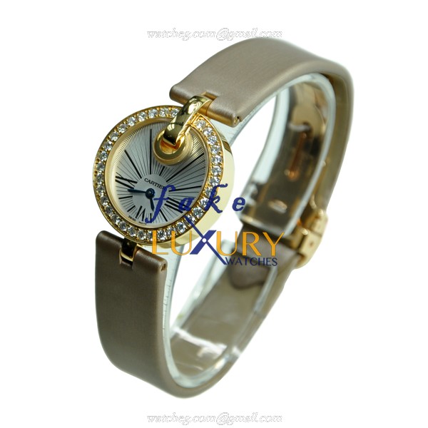 Cartier WG600006 Captive de Cartier Replica Watch, Silver Dial, Rose Gold Case, Quartz Movement - Image 3
