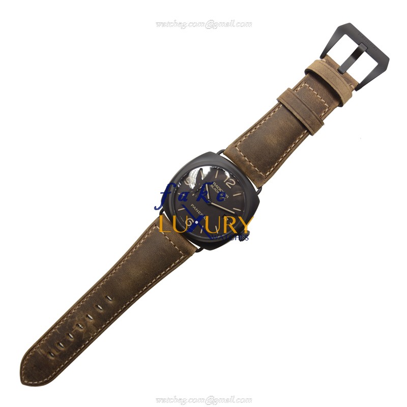 PAM00505 - Panerai Radiomir Replica Watch - Automatic Ceramics - Brown Dial - Image 3