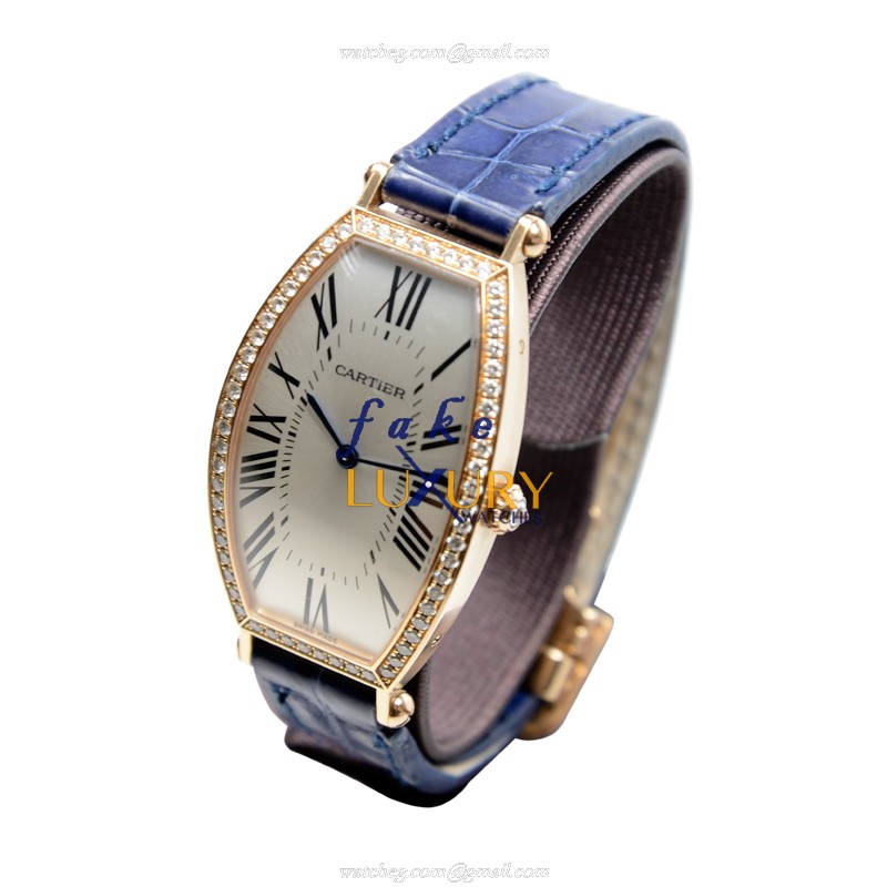 Cartier WE400451 TORTUE AUTO 18kt Rose Gold & Diamond | Automatic | Replica Watch - Image 3