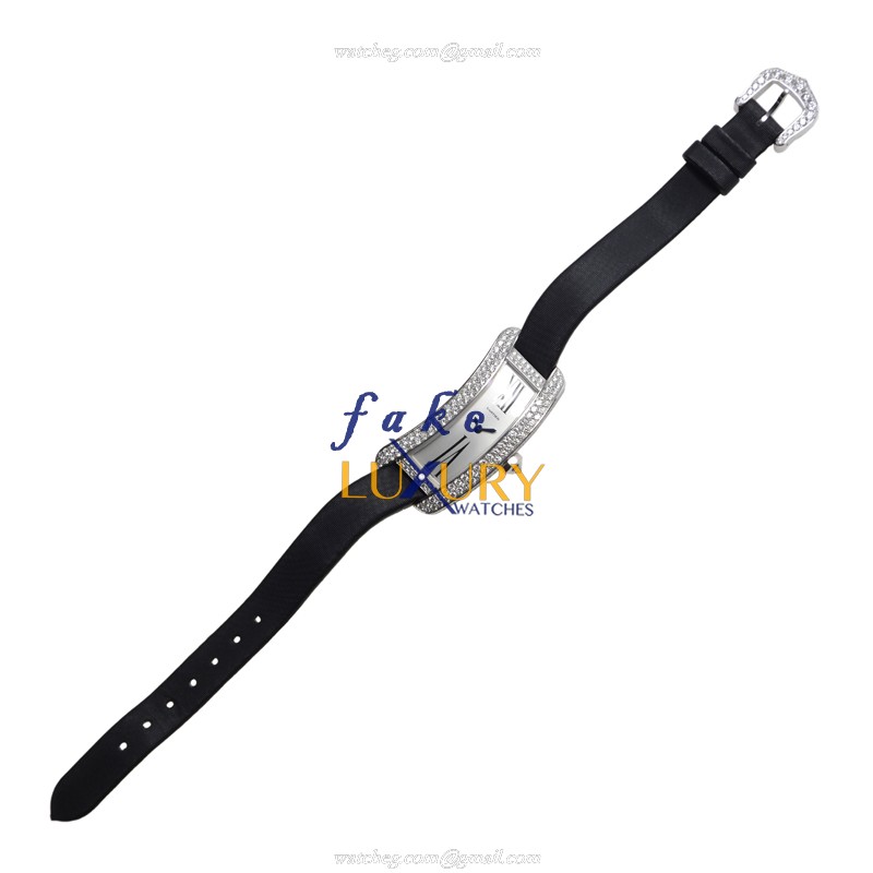 Cartier WJ300950 Quartz 18kt White Gold Diamond Replica Watch, Silver Dial, Automatic Movement - Image 2