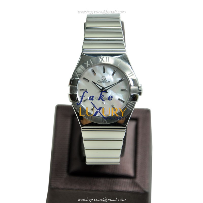 123.10.27.60.05.002 - Omega Constellation Replica Watch - Quartz - White Mother of Pearl Dial - Image 2