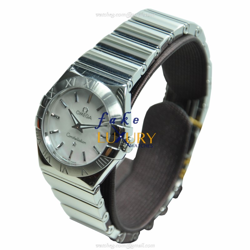 123.10.27.60.05.002 - Omega Constellation Replica Watch - Quartz - White Mother of Pearl Dial - Image 3