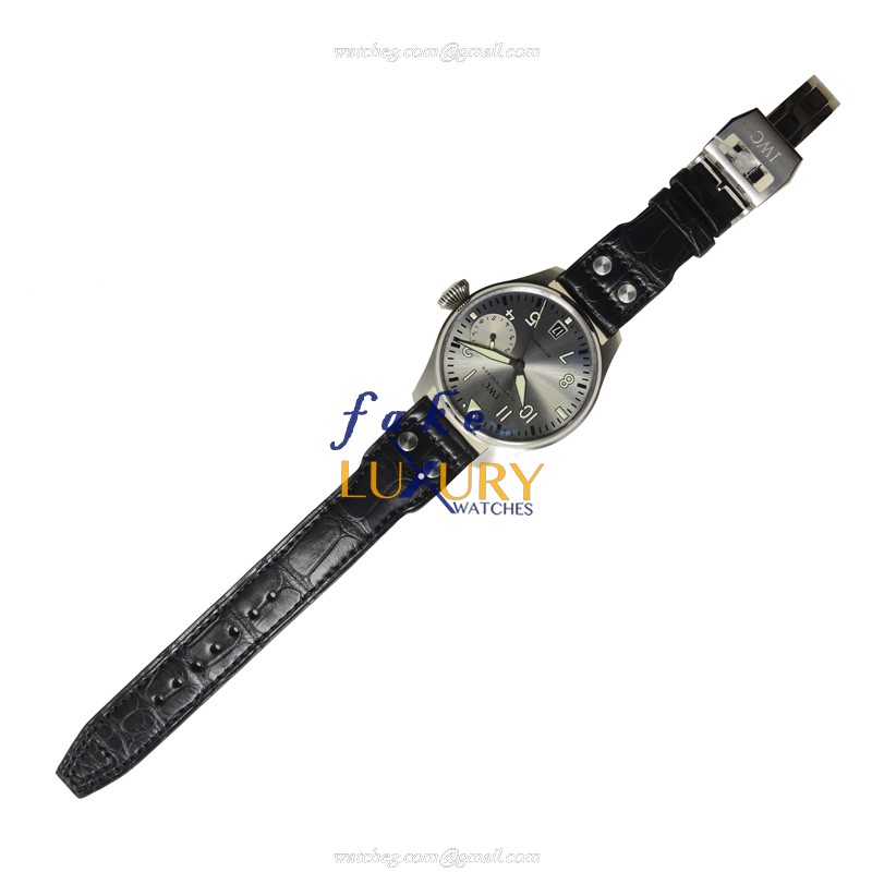 IWC IW500906 PILOTS Automatic Stainless Steel Silver Dial Replica Watch - Image 2