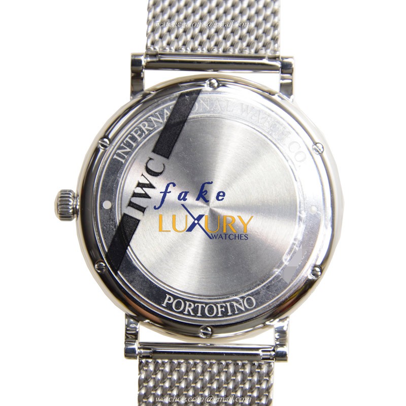 IWC IW356506 Portofino Replica Watch, Automatic, Black Dial, Steel Case, 40mm - Image 3