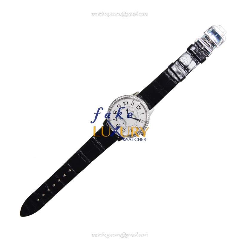 Jaeger-Lecoultre Q3478422 RENDEZ VOUS Quartz Stainless Steel & Diamonds Replica Watch | Alligator - Image 2