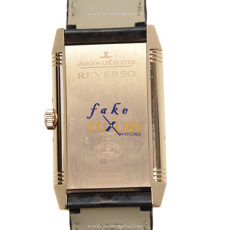 Jaeger-Lecoultre Q3752520 Manual Wind 18kt Rose Gold Replica Watch, Silver Dial, Alligator Strap - Image 3