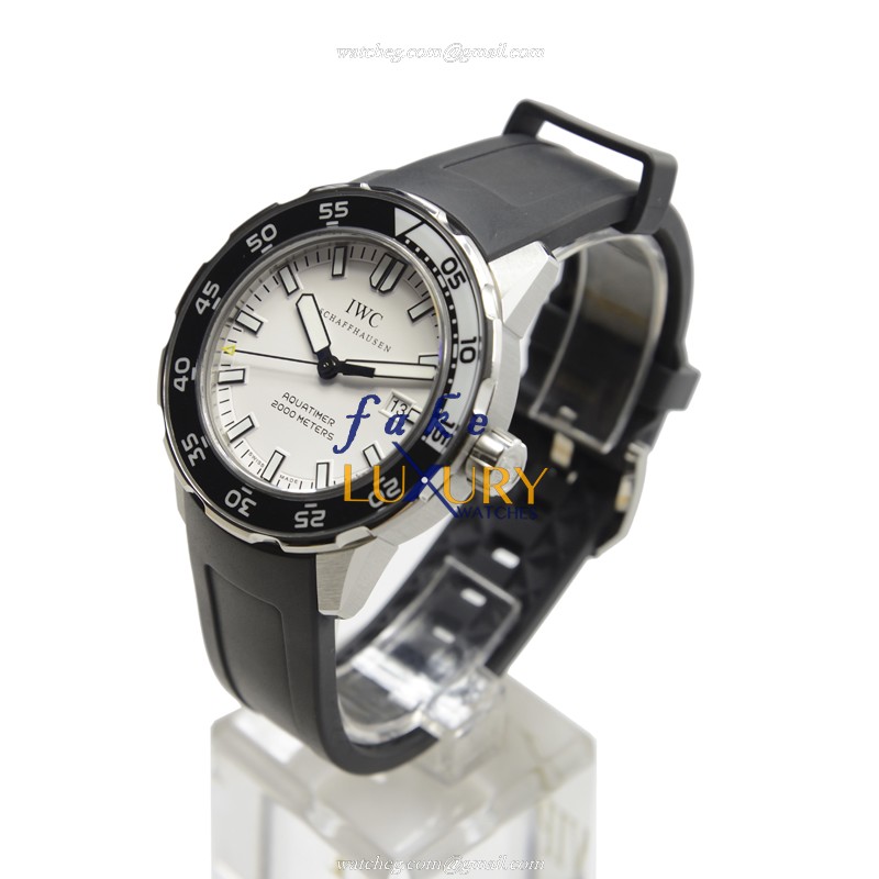 IWC IW356806 Aquatimer Replica Watch, Automatic Movement, White Dial, Steel Case - Image 3