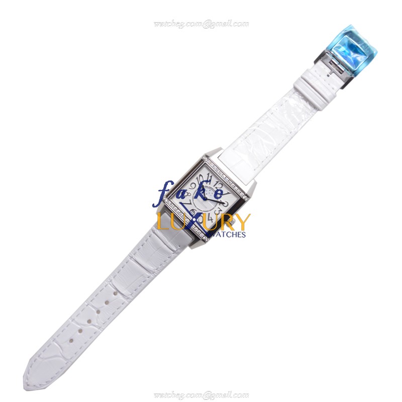Jaeger-Lecoultre Q7058420 REVERSO Automatic Stainless Steel Replica Watch - Silver Dial & White - Image 2