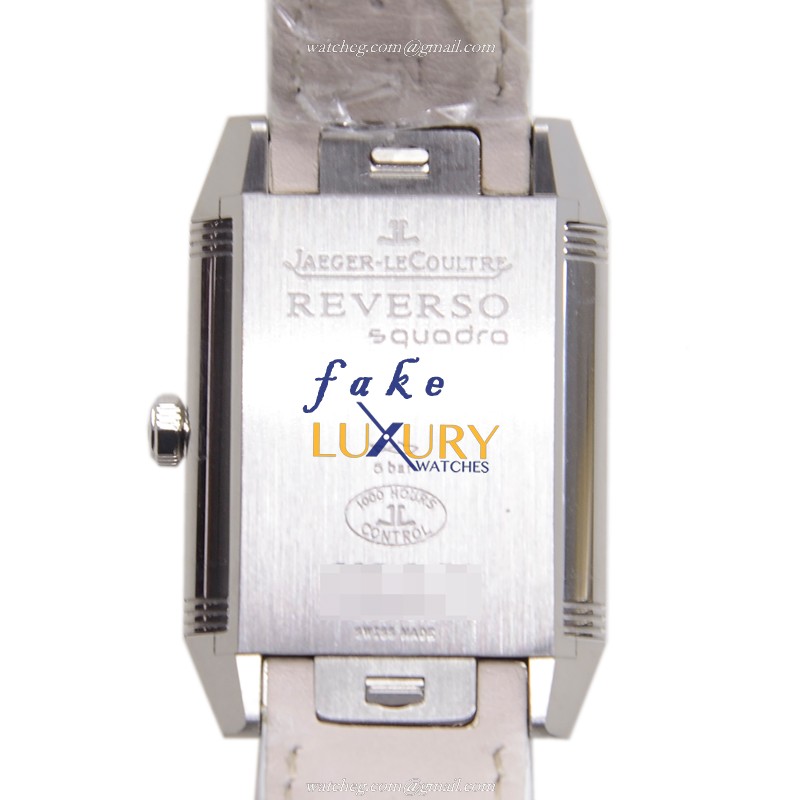 Jaeger-Lecoultre Q7058420 REVERSO Automatic Stainless Steel Replica Watch - Silver Dial & White - Image 3