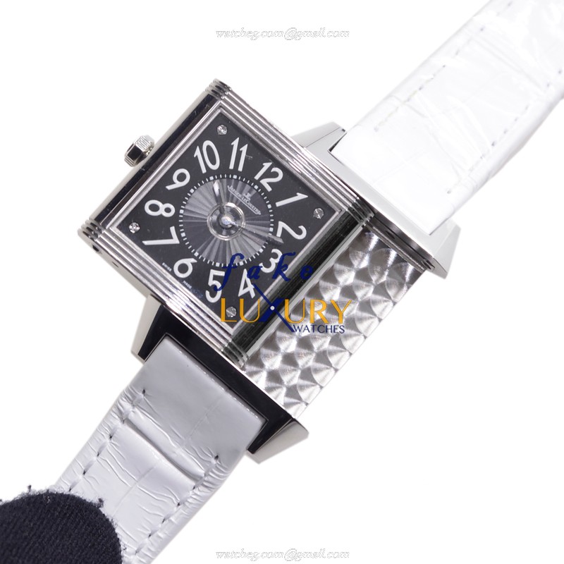 Jaeger-Lecoultre Q7058420 REVERSO Automatic Stainless Steel Replica Watch - Silver Dial & White - Image 4