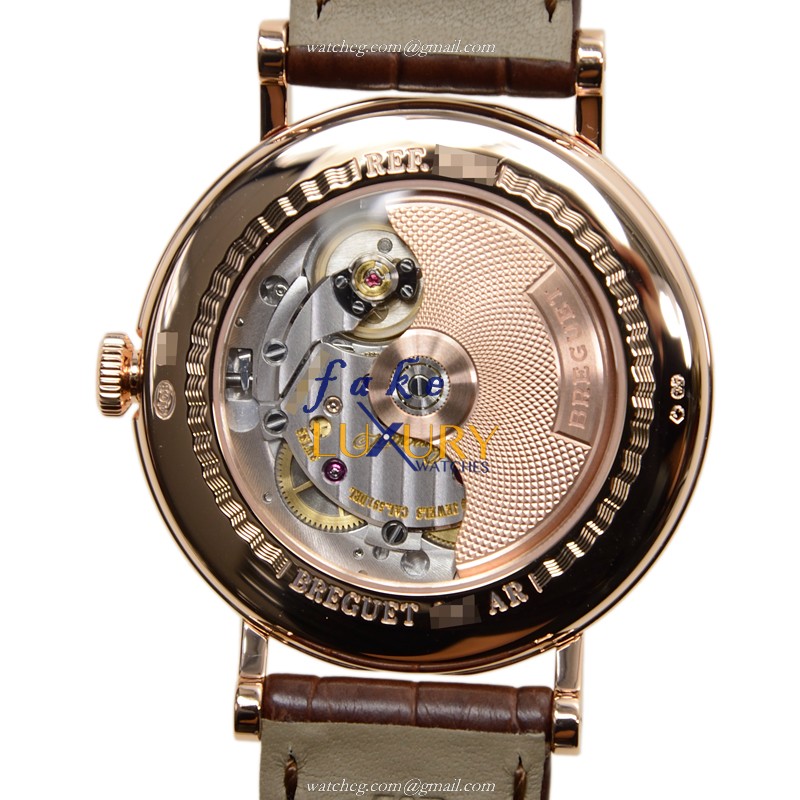 Breguet 8788BR/12/986/DD00 Replica Watch, Automatic, Silvery White Dial, 18kt Rose Gold & Diamonds - Image 3