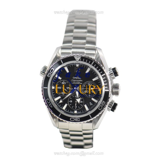 Omega 222.30.38.50.01.001 SEAMASTER Automatic Stainless Steel Replica Watch, 37.5mm Case, Black - Image 2
