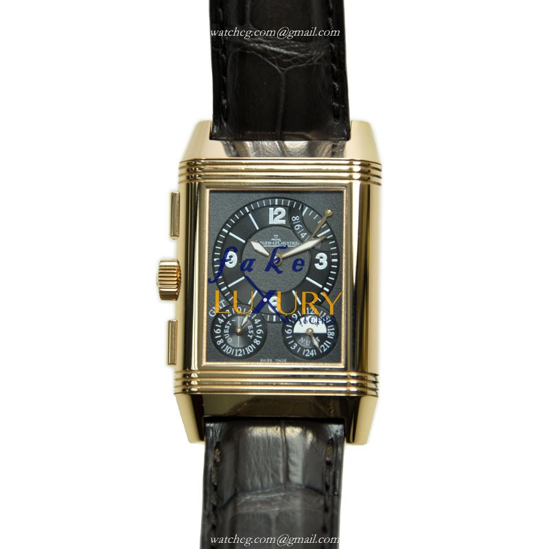 Jaeger-Lecoultre Q3022420 - REVERSO - Automatic - 18kt Rose Gold Case - Replica Watch - 39mm White - Image 4