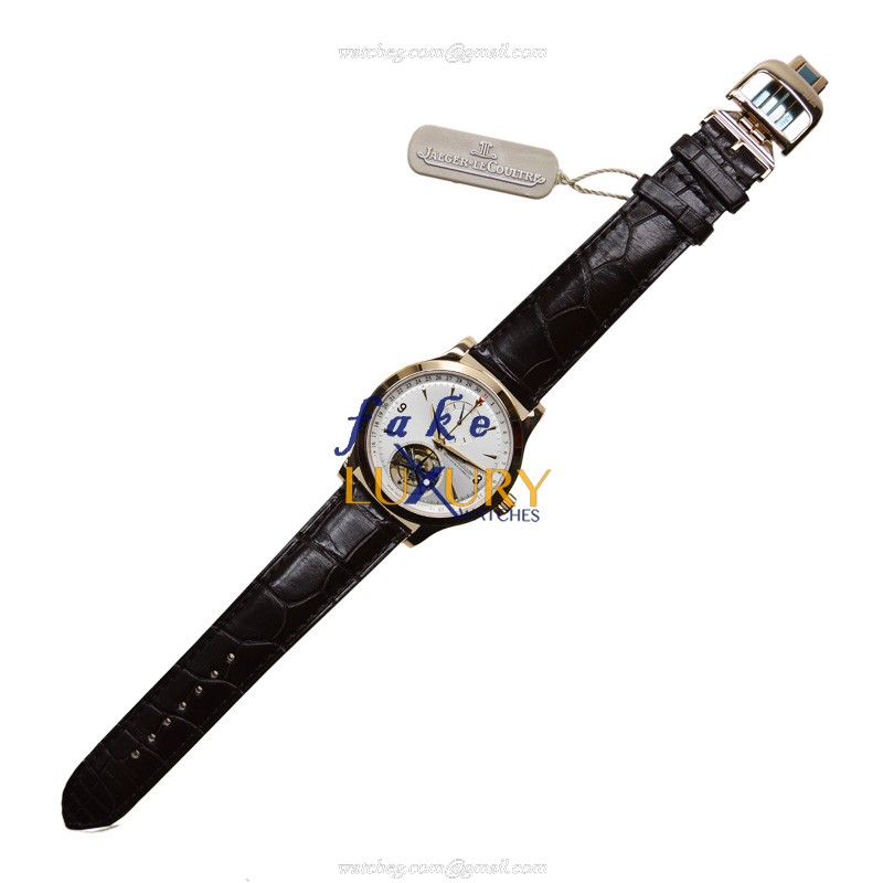 Jaeger-Lecoultre Q1652420 Master Ultra Thin Replica Watch, Automatic, Silver Dial, Rose Gold Case - Image 2