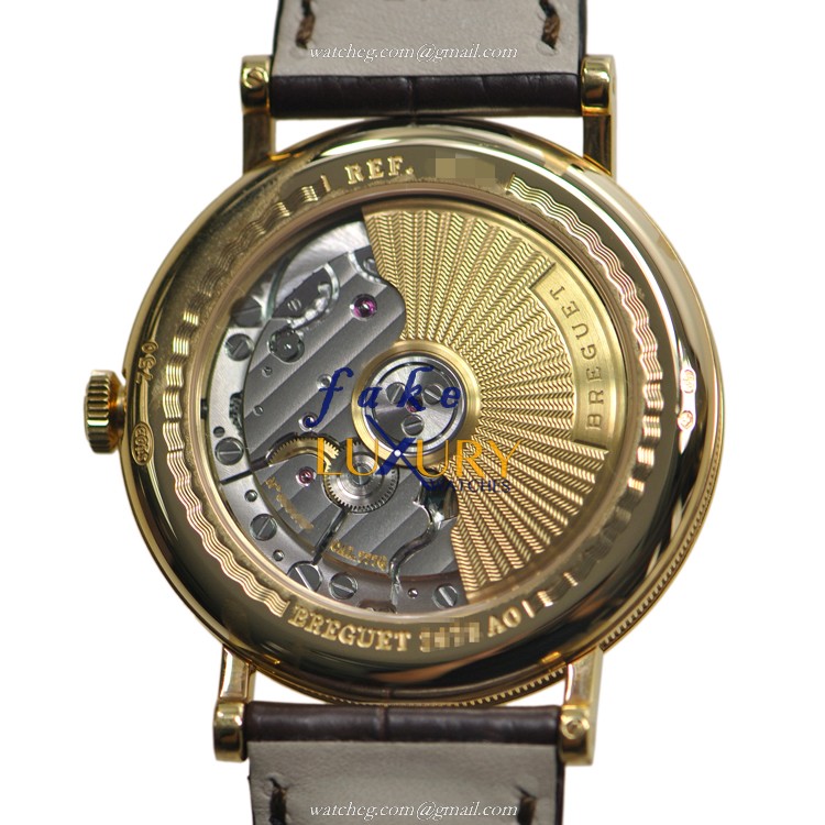 Breguet 5178BA/29/9V6/D000 | Automatic | 18kt Gold & Diamond | Alligator | Replica Watch - Image 3