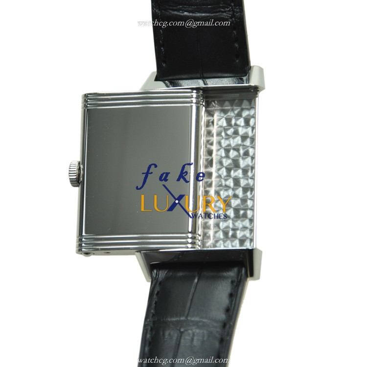 Jaeger-Lecoultre Q3208423 Manual Wind Stainless Steel Case Replica Watch - Silver & White Dial - Image 3
