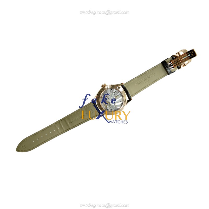 -QL1612420 - Jaeger-Lecoultre Master Ultra Thin Manual Wind 18kt Rose Gold Replica Watch - Beige - Image 3