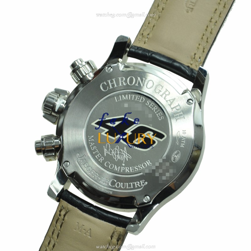 Jaeger-Lecoultre Q175847V Master Ultra Thin Auto Stainless Steel Case Black Dial Alligator Strap - Image 3