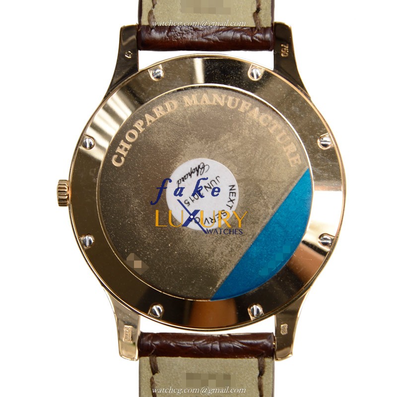 Chopard L.U.C 161902-5001 Automatic 18kt Rose Gold Replica Watch, Swiss Movement - Image 3
