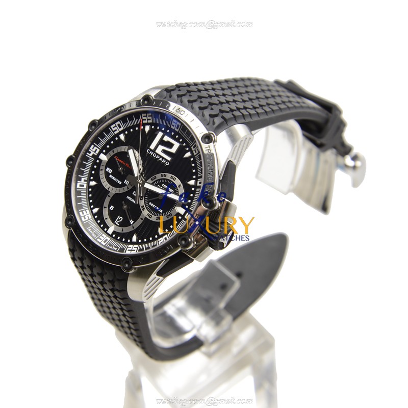 Chopard 168523-3001 MILLE MIGLIA GT XL Automatic Stainless Steel Black Dial Rubber Strap Replica - Image 3