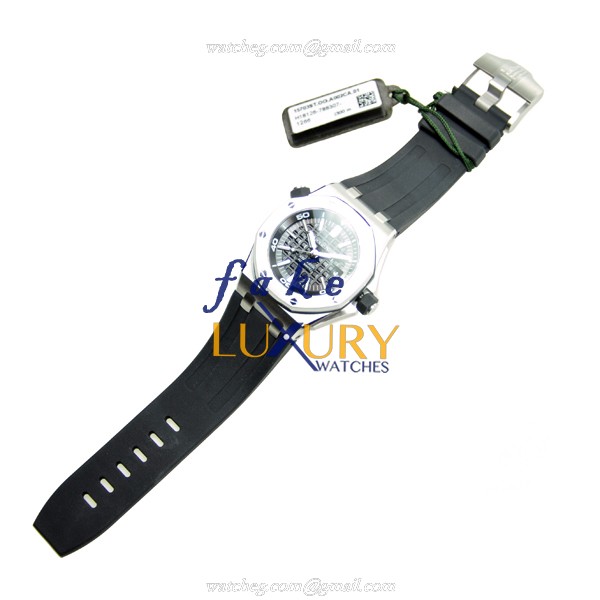 Audemars Piguet 15703ST.OO.A002CA.01 Royal Oak Offshore Automatic Steel Rubber Black Replica Watch - Image 2