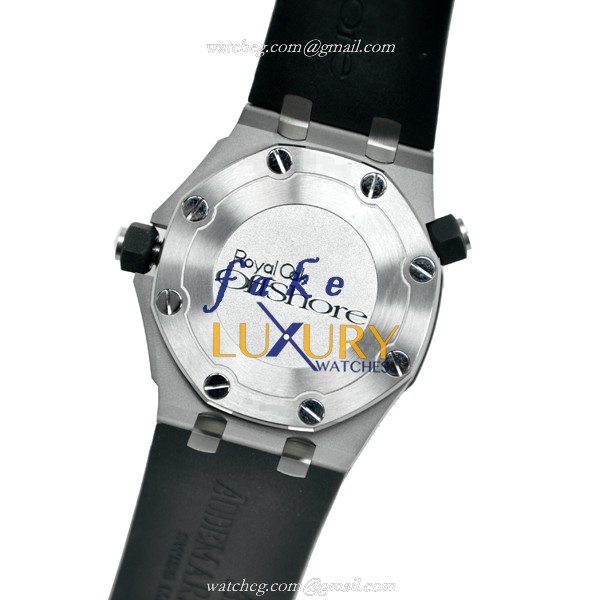 Audemars Piguet 15703ST.OO.A002CA.01 Royal Oak Offshore Automatic Steel Rubber Black Replica Watch - Image 3