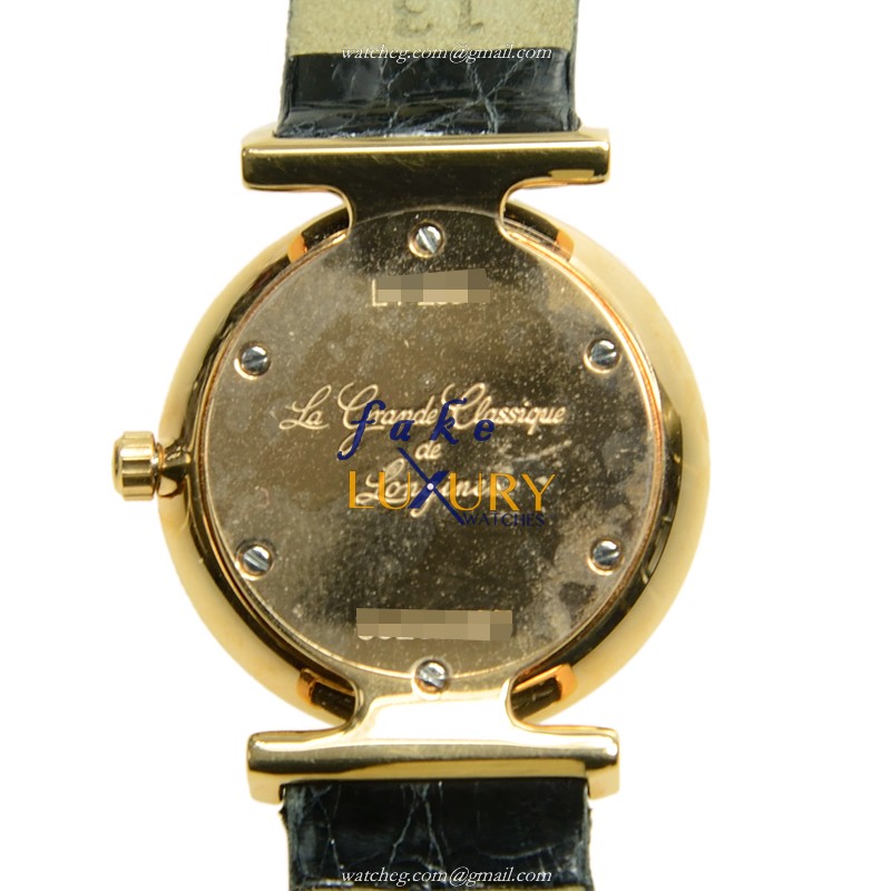 Longines La Grande L4.209.1.11.2 Quartz 18kt Rose Gold White Dial Replica Watch - Image 3