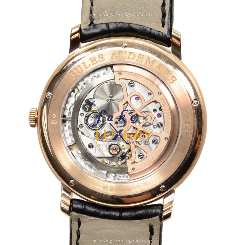 15180OR.OO.A002CR.01 - Audemars Piguet Replica Watch Classic Automatic 18kt Rose Gold Black Dial - Image 3