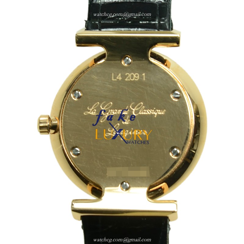 Longines L4.209.1.87.2 La Grande Replica Watch, Quartz Movement, PVD Gold Case, White Mother of - Image 3