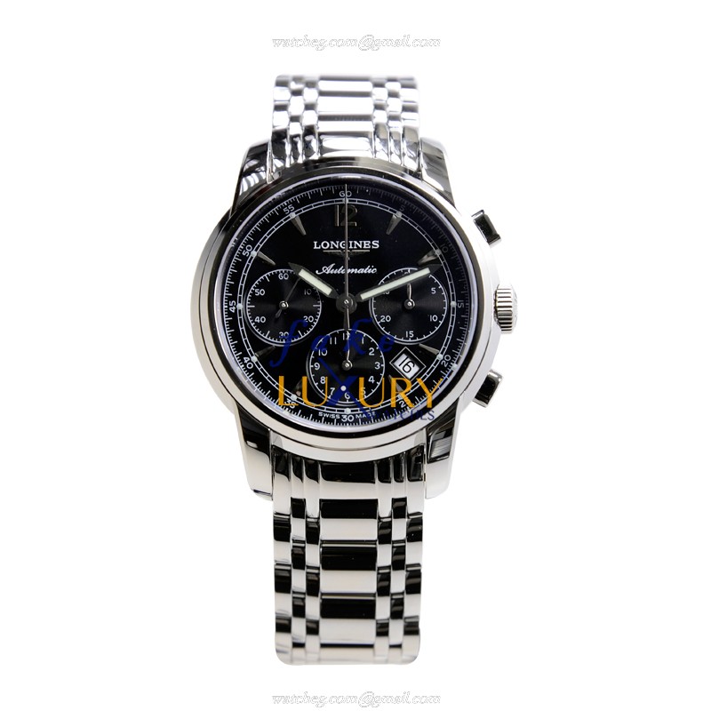 Longines L2.752.4.52.6 Saint Imier Automatic Black Dial Stainless Steel Replica Watch - Image 2