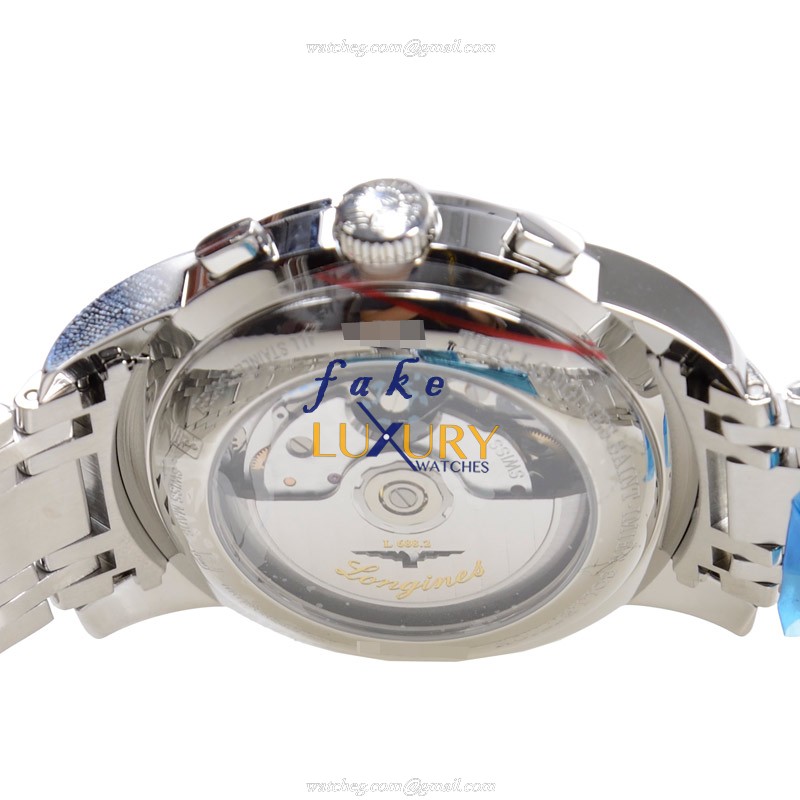 Longines L2.752.4.52.6 Saint Imier Automatic Black Dial Stainless Steel Replica Watch - Image 4