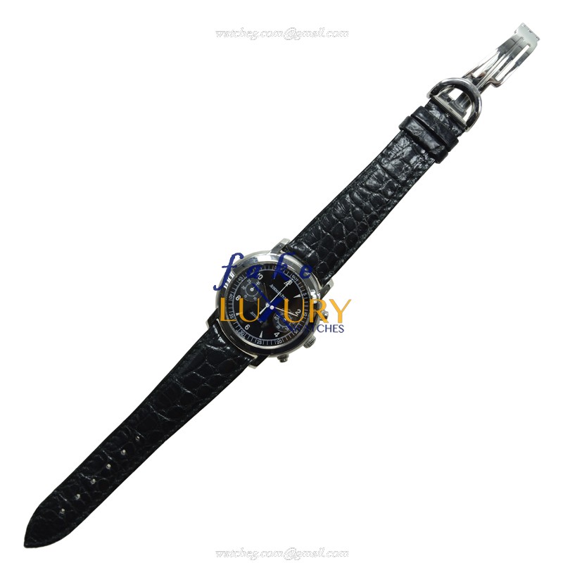 Audemars Piguet 25859ST.OO.0001CR.02 Replica Watch with a Black Dial on Alligator - Image 2