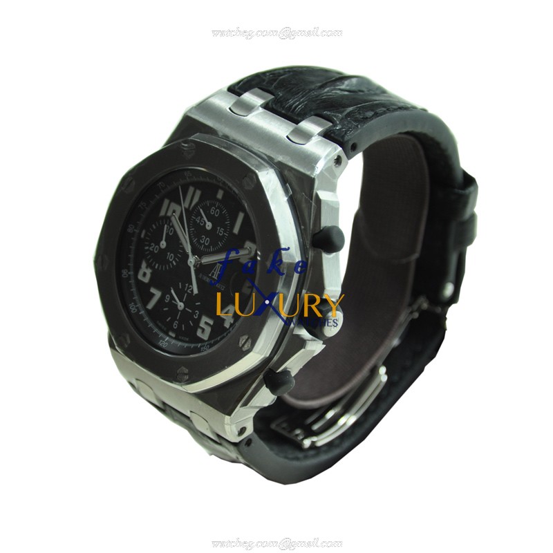 Audemars Piguet 26170ST.OO.D101CR.03 Royal Oak Offshore Automatic Black Dial Replica Watch - Image 3