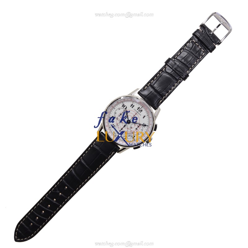 Longines Heritage L2.780.4.18.2 - Replica Watch - White Dial - Automatic - Alligator Strap - Image 2