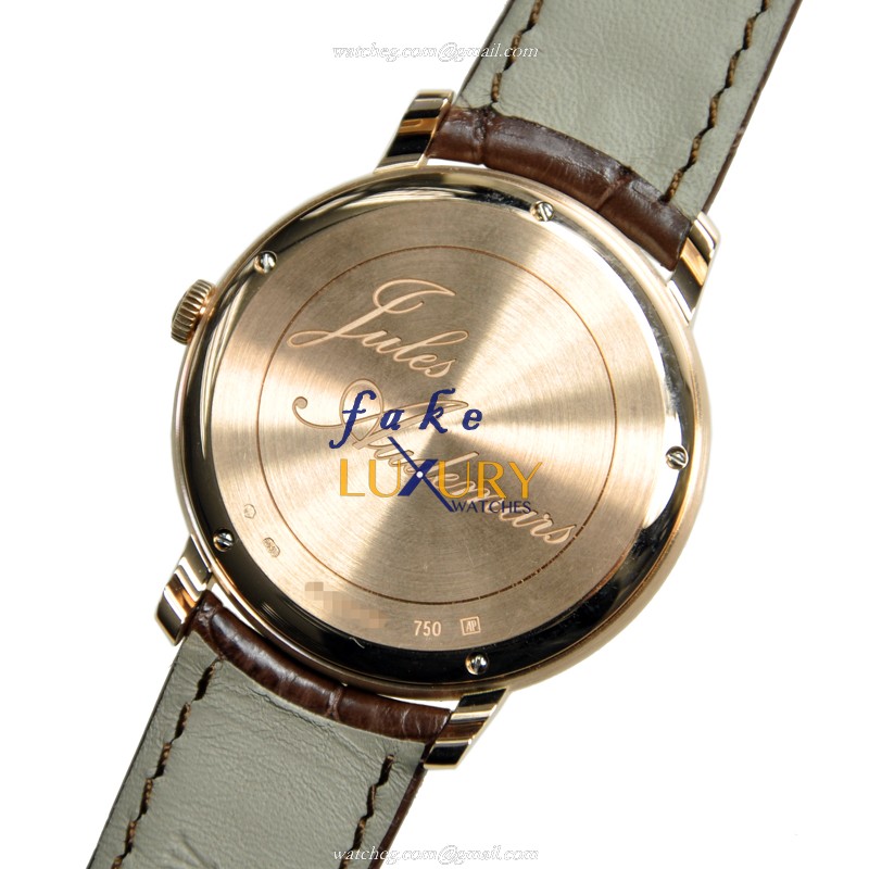 Audemars Piguet 26385OR.OO.A088CR.01 Replica Watch, Automatic, 18kt Rose Gold Case, Silver Dial - Image 3