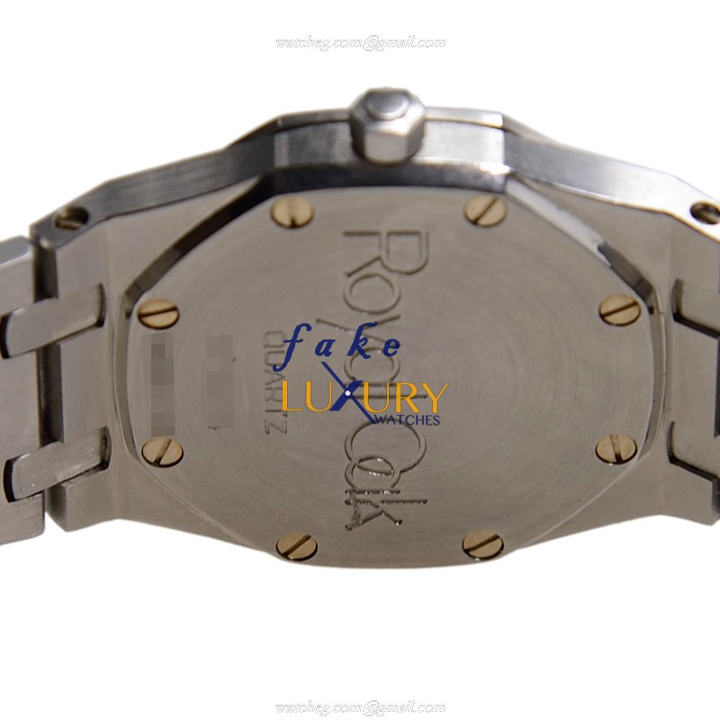 Audemars Piguet Royal Oak 66270ST.O.0722ST.01 Replica Watch, Black Dial, Quartz, Steel Bracelet - Image 4