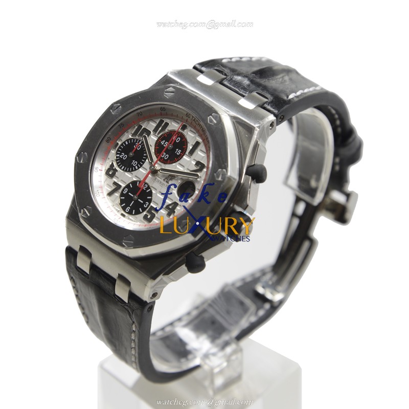 Audemars Piguet Royal Oak Offshore Replica Watch 26170ST.OO.D101CR.02 Automatic Steel Silvery White - Image 3