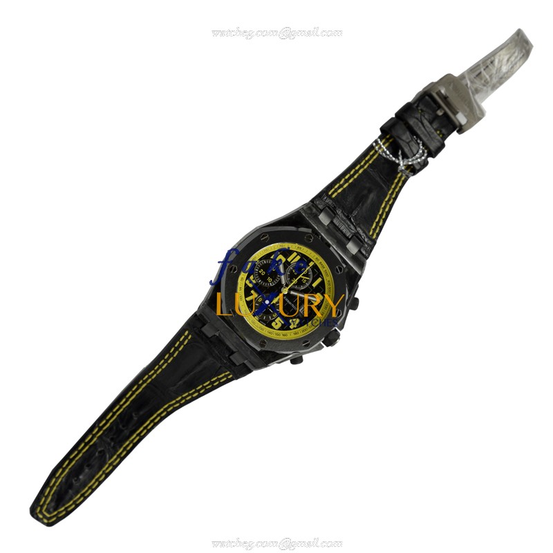 26176FO.OO.D101CR.03 - Audemars Piguet Royal Oak Offshore Replica Watch Forged Carbon Black Dial - Image 2