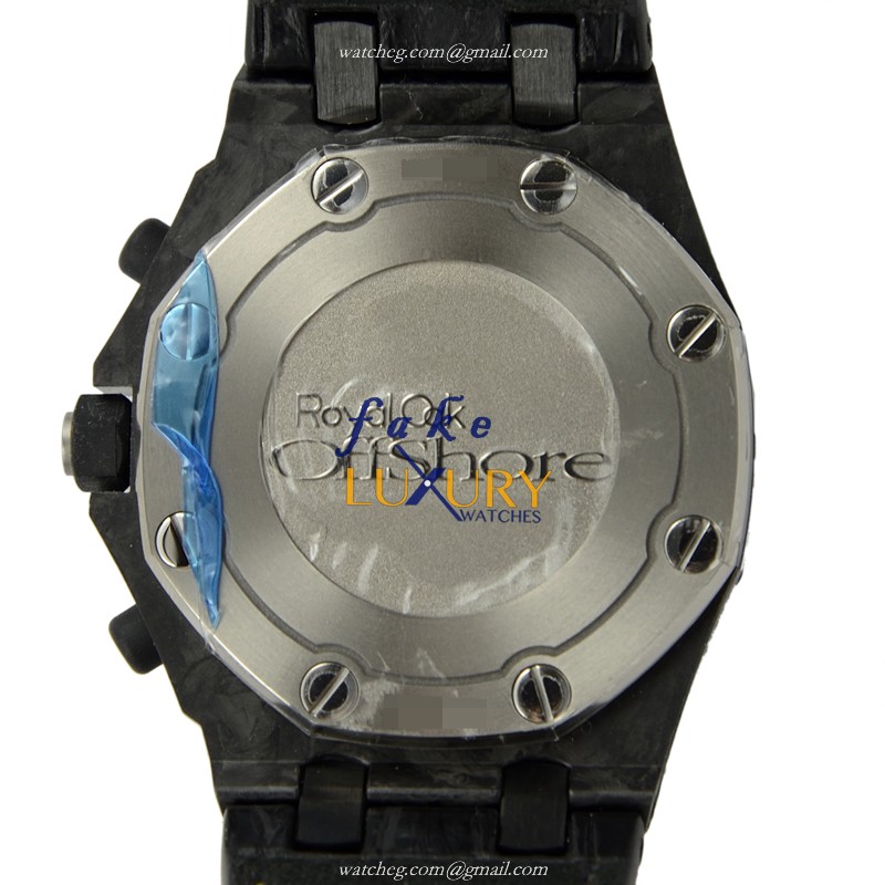 26176FO.OO.D101CR.03 - Audemars Piguet Royal Oak Offshore Replica Watch Forged Carbon Black Dial - Image 3