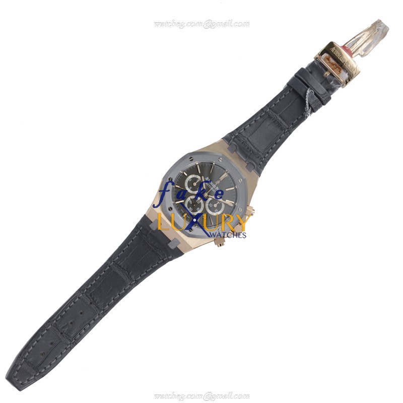 Audemars Piguet 26325OL.OO.D005CR.01 Royal Oak Automatic 18kt Rose Gold & Steel Replica Watch - Image 2