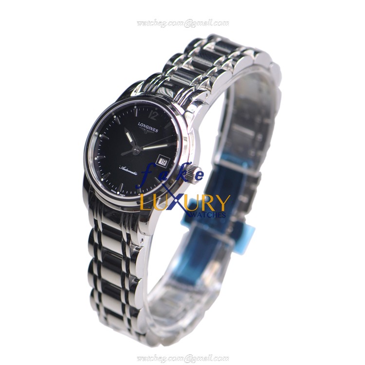 Longines L2.563.4.52.6 SAINT IMIER Automatic Steel Replica Watch | Stainless Steel | Black Dial - Image 3