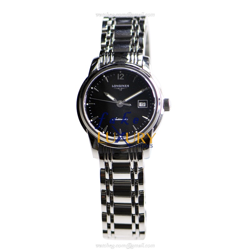 Longines L2.563.4.52.6 SAINT IMIER Automatic Steel Replica Watch | Stainless Steel | Black Dial - Image 2