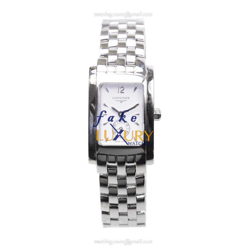 Longines L5.155.4.16.6 Dolce Vita Quartz Stainless Steel White Dial Silver Strap Replica Watch - Image 2