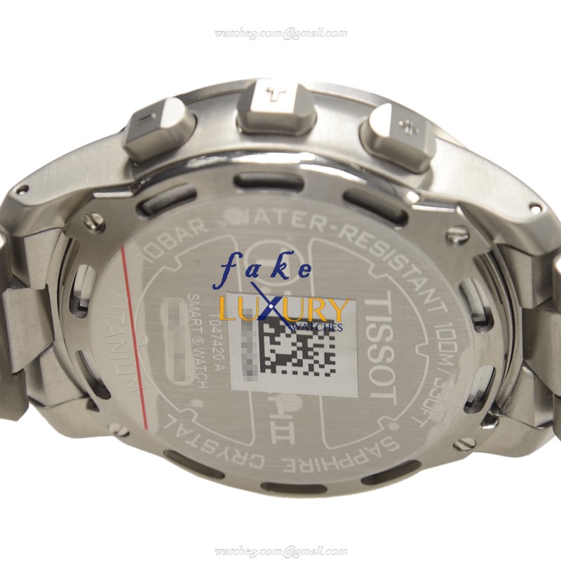 Tissot T047.420.44.057.00 Replica Watch, Black Dial, Titanium Case, Quartz Movement - Image 4