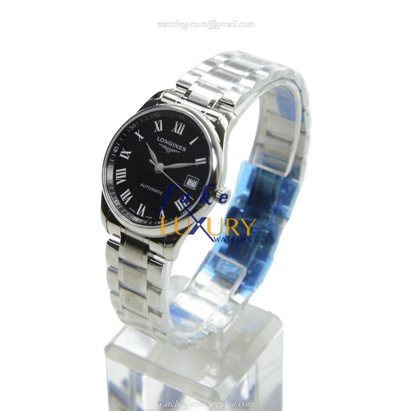 Longines MASTER L2.518.4.51.6 Automatic Black Dial Stainless Steel Replica Watch - Image 3