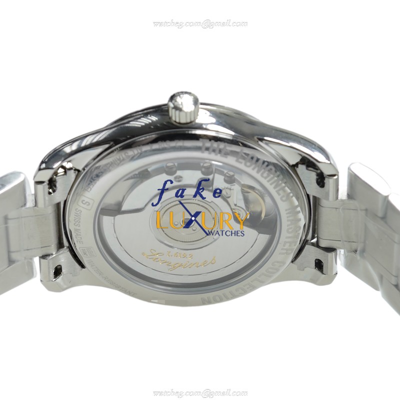 Longines MASTER L2.518.4.51.6 Automatic Black Dial Stainless Steel Replica Watch - Image 4